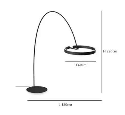 Modern Simple Lifting Floor Fishing Lamps Hotel Living Room Dining Room Floor Table Lamp Bedroom LED Floor Light Lustre Fixtures