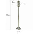 Artistical LED Floor Lamps New Trend Minimalist Chrome Floor Light Lighting Standing Lamps Metal Stylish Art Home Decoration