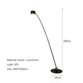 Modern Minimalist Floor Lamp Atmosphere Living Room Sofa Standing Straight Rod Fishing Floor Lamp