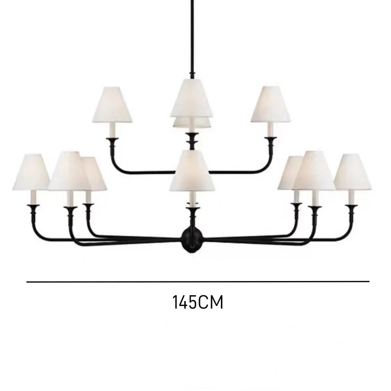 Retro Simple Led Pendant Lights for Living Dining Room Food Tables Kitchen Designer Chandelier Home Decor Lusters Luminaires