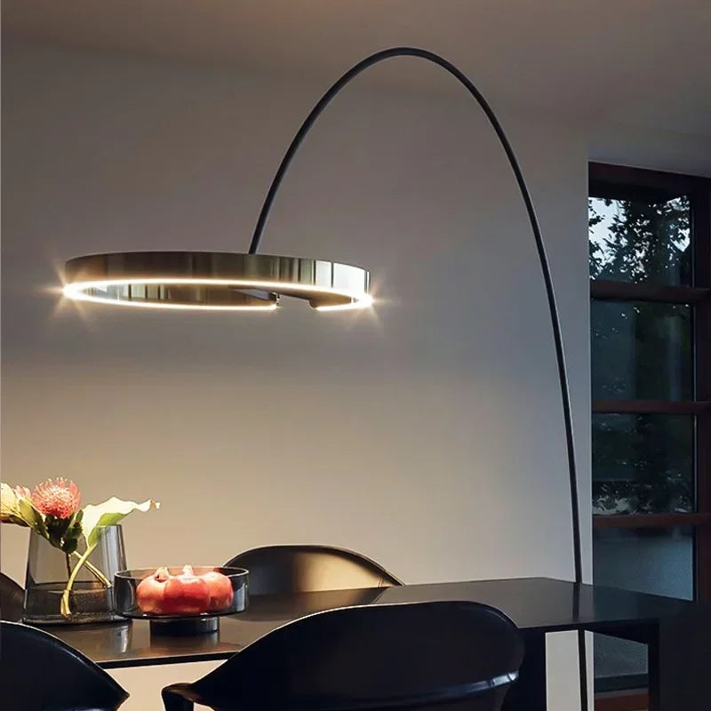 Modern Simple Lifting Floor Fishing Lamps Hotel Living Room Dining Room Floor Table Lamp Bedroom LED Floor Light Lustre Fixtures