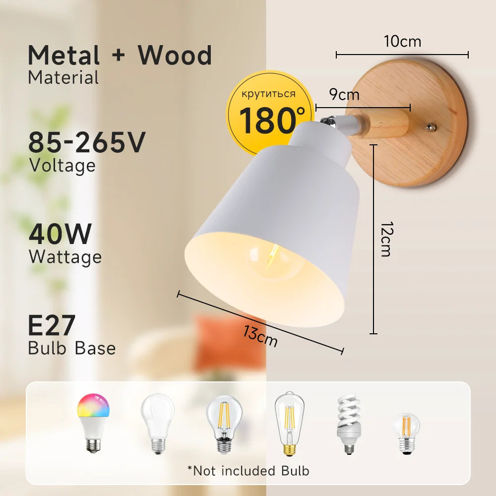 LED Desk Lamp E27 Base Table Lamps Replaceable Bulb Bedside Light Room Led Night light For Bedroom Office Study Reading Lighting
