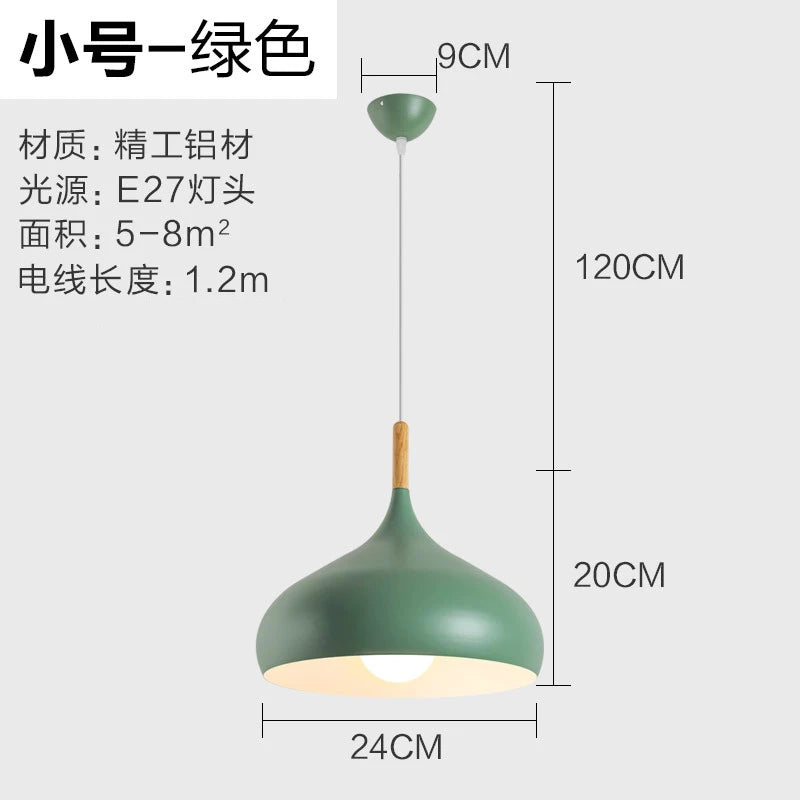 Pendant Lights Retro Industrial Colorful Restaurant Kitchen Home Ceiling Lamps Vintage Hanging Lights Lampshade Decorative Lamps
