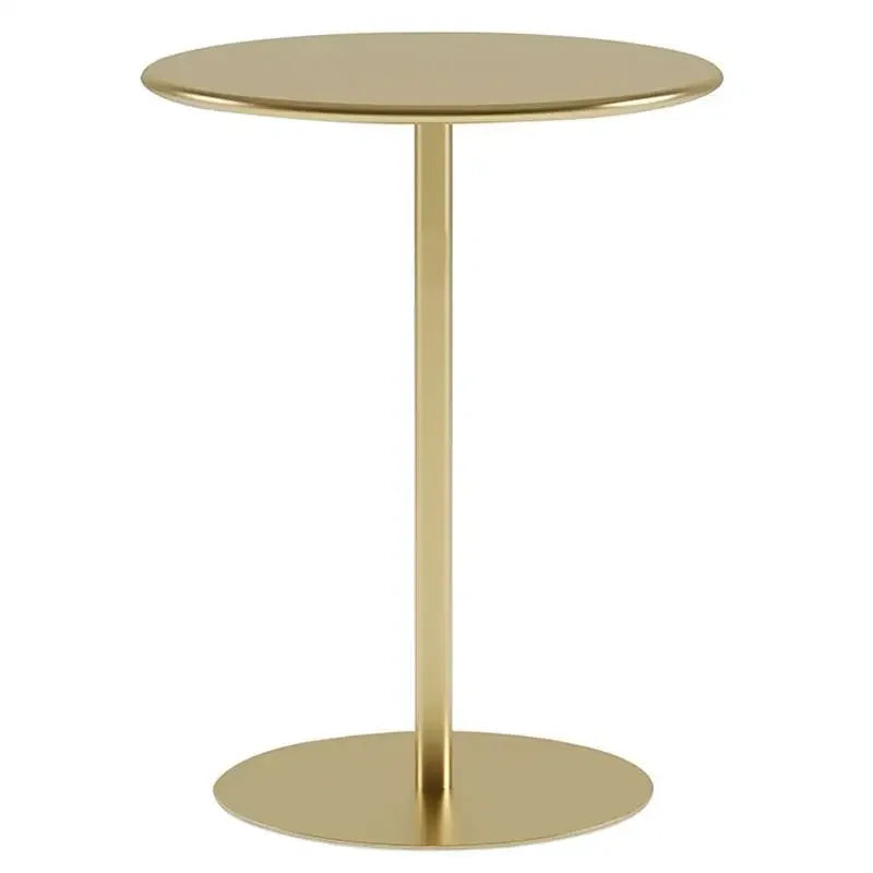 Simple Cream Style Luxury Sofa Side Table Bedroom Bedside Table Round Tables Blue Coffee Tables Tea Table Living Room Furniture