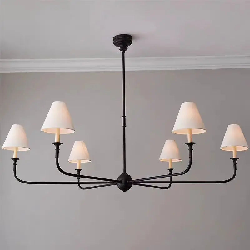 Retro Simple Led Pendant Lights for Living Dining Room Food Tables Kitchen Designer Chandelier Home Decor Lusters Luminaires
