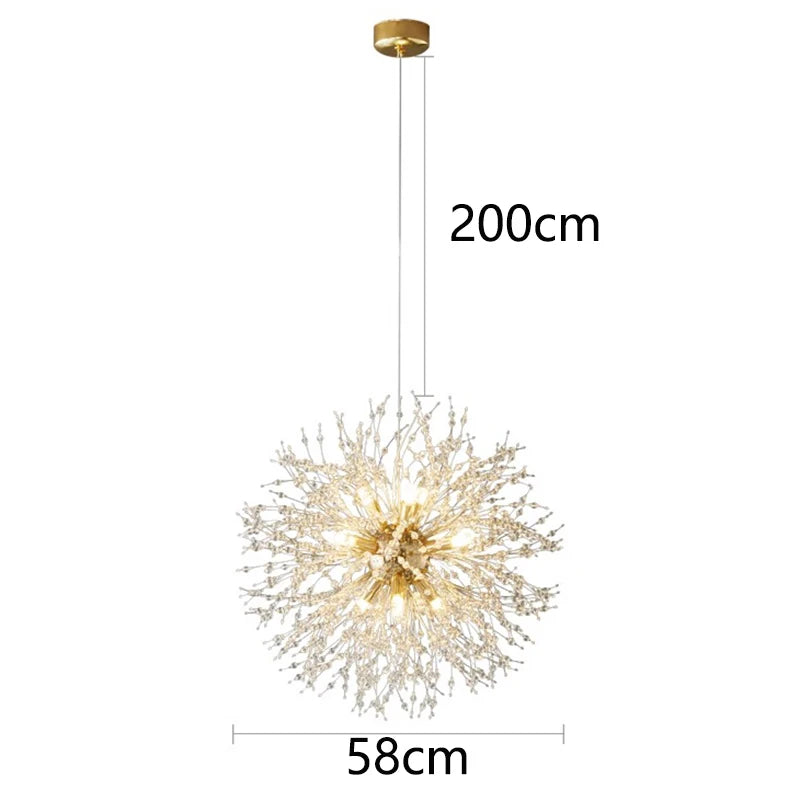Living room decoration salon bedroom decor dining room Pendant lamp led lights for room indoor Chandelier lighting Chandeliers