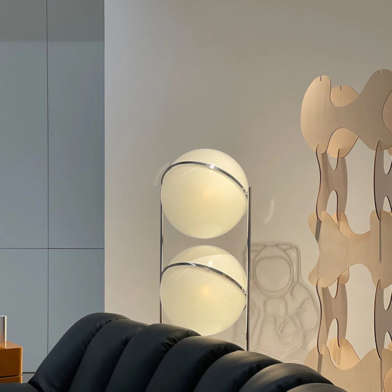 Floor Lamp Nordic Art Bauhaus Medieval Living Room Lamp Bedroom Bedside Lamp High-End Decorative Standing Lamp Mood Light LED