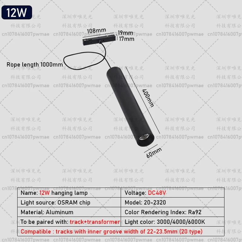 Modern Magnetic Track Light Ceiling Lamp Embedded Spotlight Floodlight, Livingroom Lighting Magnetic Rail Indoor Lighting System