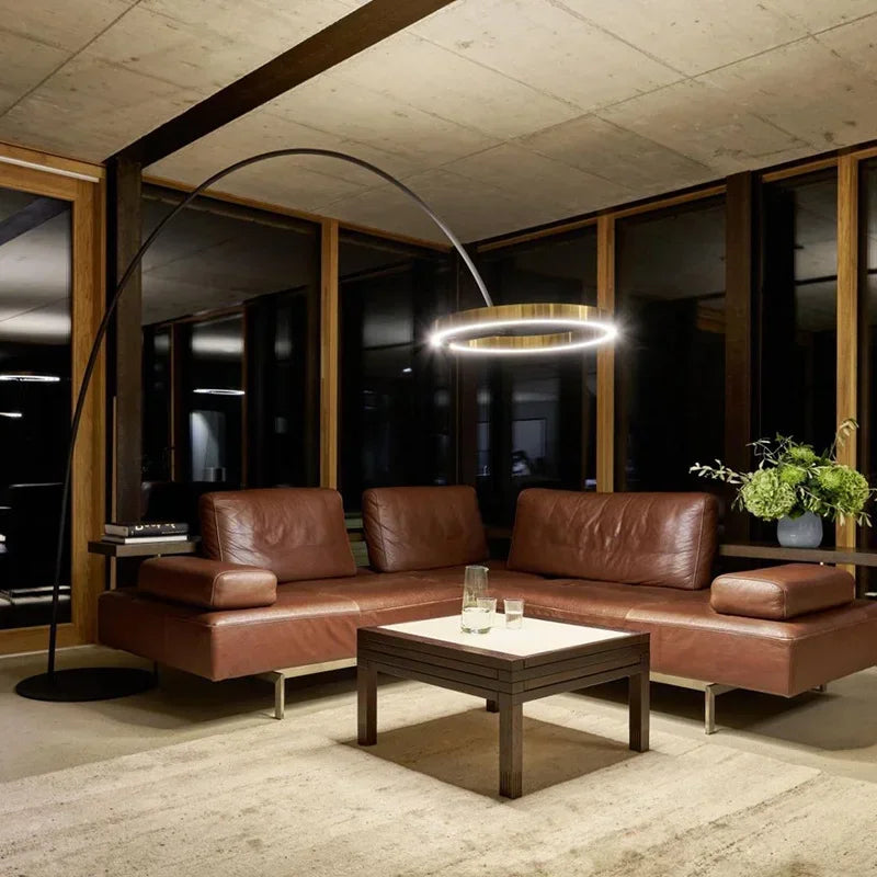 Modern Simple Lifting Floor Fishing Lamps Hotel Living Room Dining Room Floor Table Lamp Bedroom LED Floor Light Lustre Fixtures