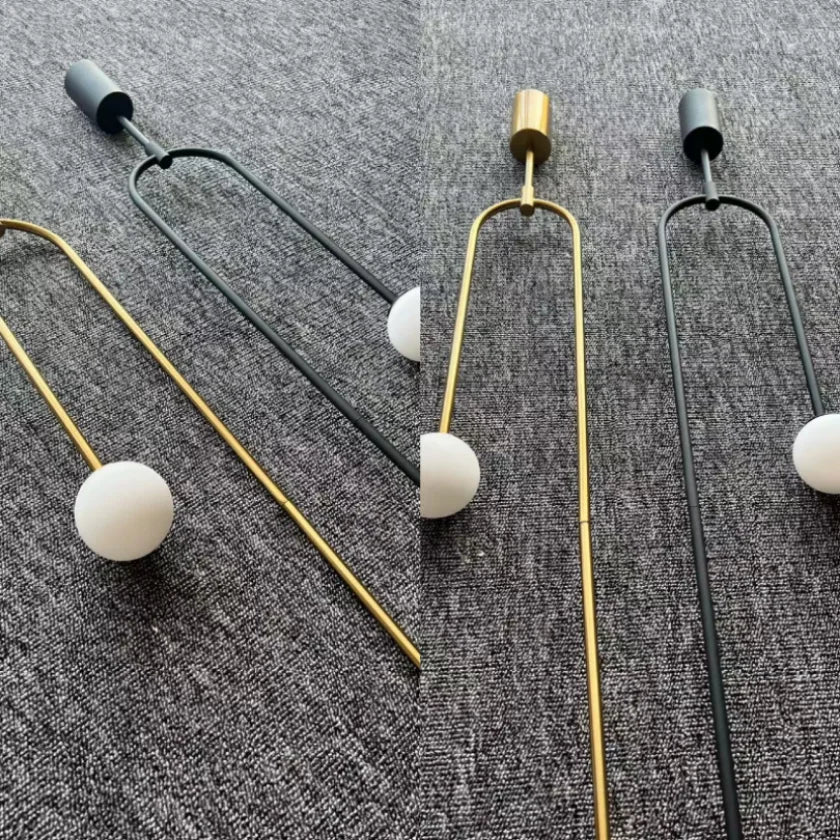 Modern Pendant Lighting for Bedroom Bedside Entrance Ceiling Hanging Lamp Bathroom Double Head Chandelier Decoration Lights
