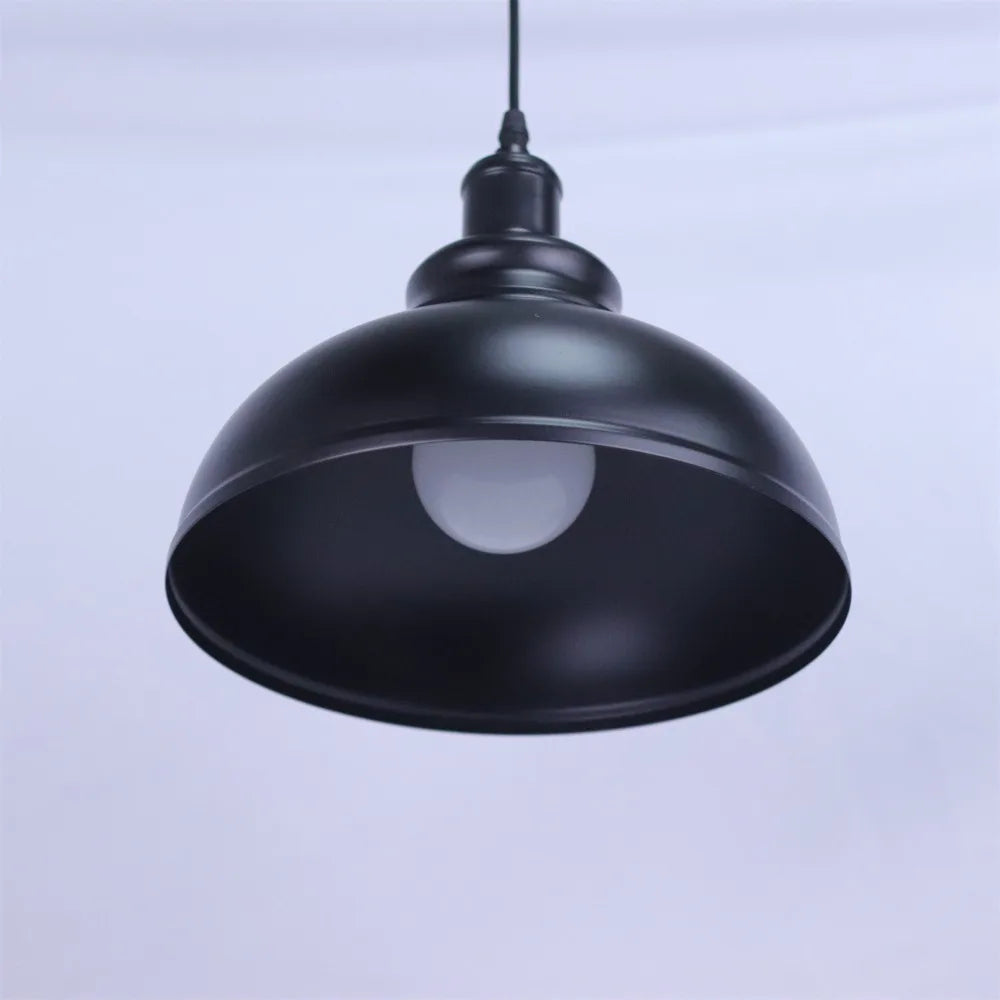30CM Pendant Lighting Vintage Industrial Fixtures Metal Farmhouse Chandelier Lights Ceiling Lamp for Kitchen Dining Room Bedroom