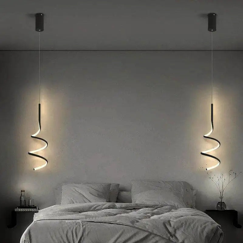 Nordic LED Pendant Light Indoor Lighting Home Hanging Lamp Decoration For Bedroom Dining Table Living Room Stairs Chandeliers