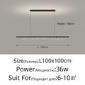 Modern Ceiling Chandelier Led Lights Ceiling Lamps for Living Dining Room  Kitchen Bedroom Dimmable Lustre Home Decor Lighting