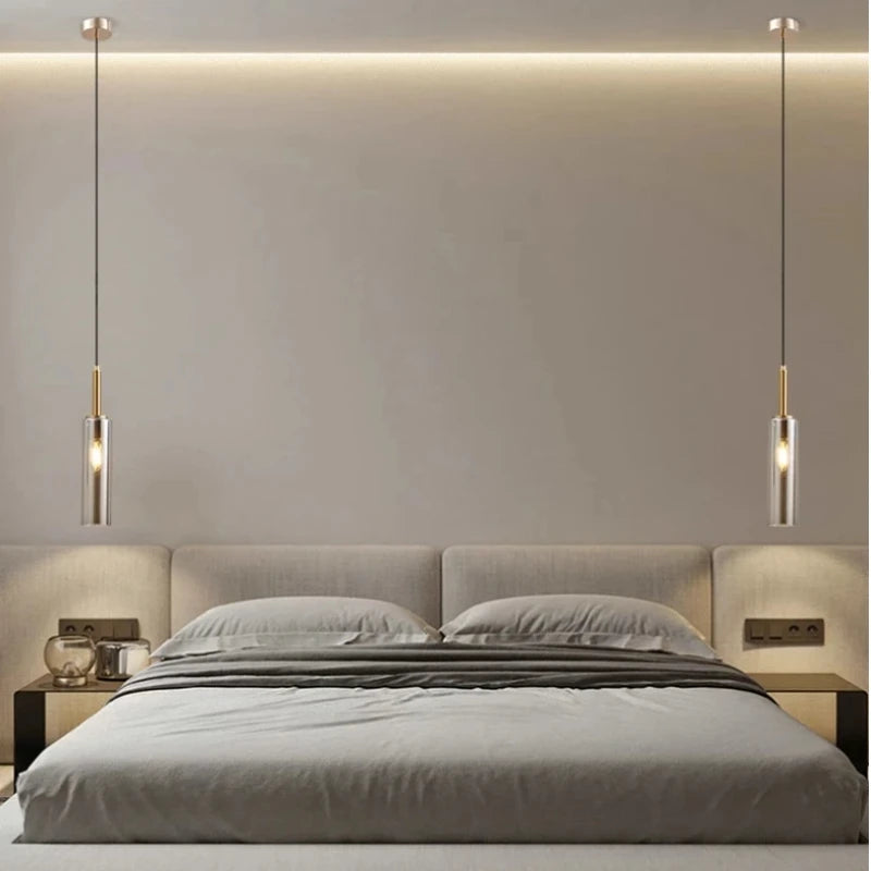 Nordic Led Pendant Lights Indoor Lighting Decoration Home Bedroom Bedside Light Living Dining Table Room Corridor Hanging Lamp