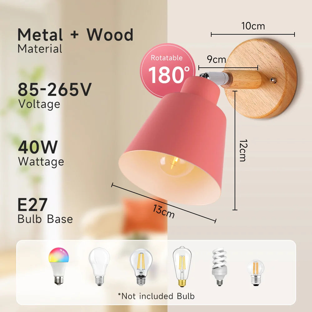 LED Desk Lamp E27 Base Table Lamps Replaceable Bulb Bedside Light Room Led Night light For Bedroom Office Study Reading Lighting
