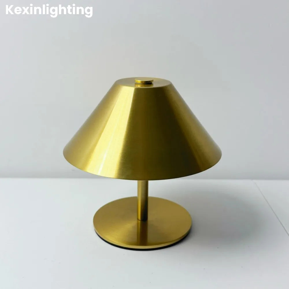 Cordless Touch Table Lamp, 3 Color Temperatures Dimmable LED Desk Lamp, Portable Rechargeable Bedside Lamp for Home Office Decor