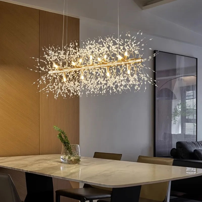 Living room decoration salon bedroom decor dining room Pendant lamp led lights for room indoor Chandelier lighting Chandeliers