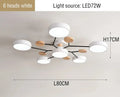 Modern LED Chandelier for Living Room Bedroom Hotel 3 Different Colors Ceiling Lamp Nordic Home Lighting Ceiling Pendant Lamp