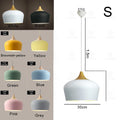 Nordic Pendant Light Fixtures Restaurant E27 Pendant Lamps Cafe Bar Macarons Lighting Hanging Lamps
