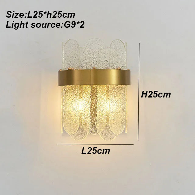 Luxury crystal glass chandelier Modern gold ring pendant lamps Hotel Lobby Villa Atmospheric living dining room bedroom lighting