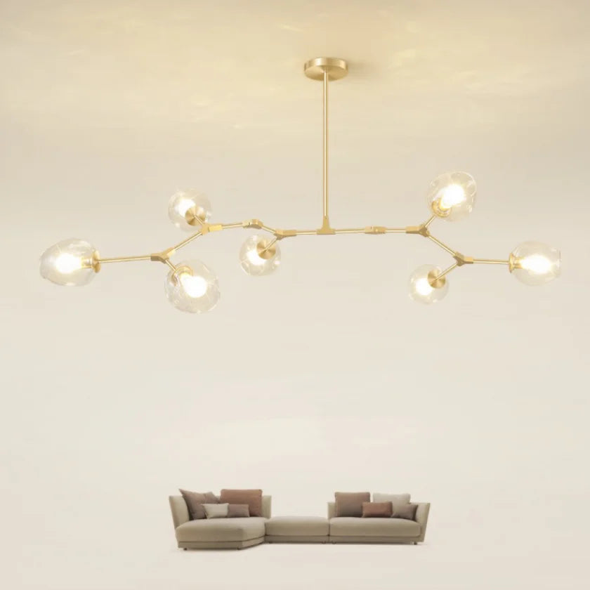 Glass Pendant Lights Kitchen Dining Room Island Living Room Hanging Lamp Chandeliers Modern Bubble Bedroom Decoration Lighting