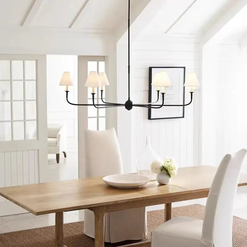 Retro Simple Led Pendant Lights for Living Dining Room Food Tables Kitchen Designer Chandelier Home Decor Lusters Luminaires