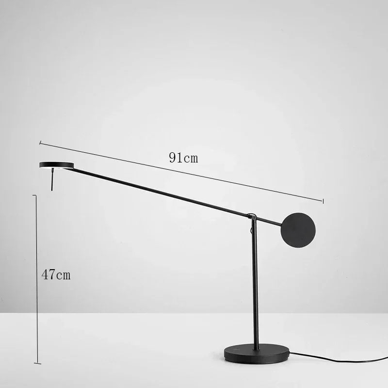 Creative Led Chandelier Black Lustre Adjustable Indoor Lights Bedroom Hanging Lamp Living Room Dining Room Lighting Fixtures