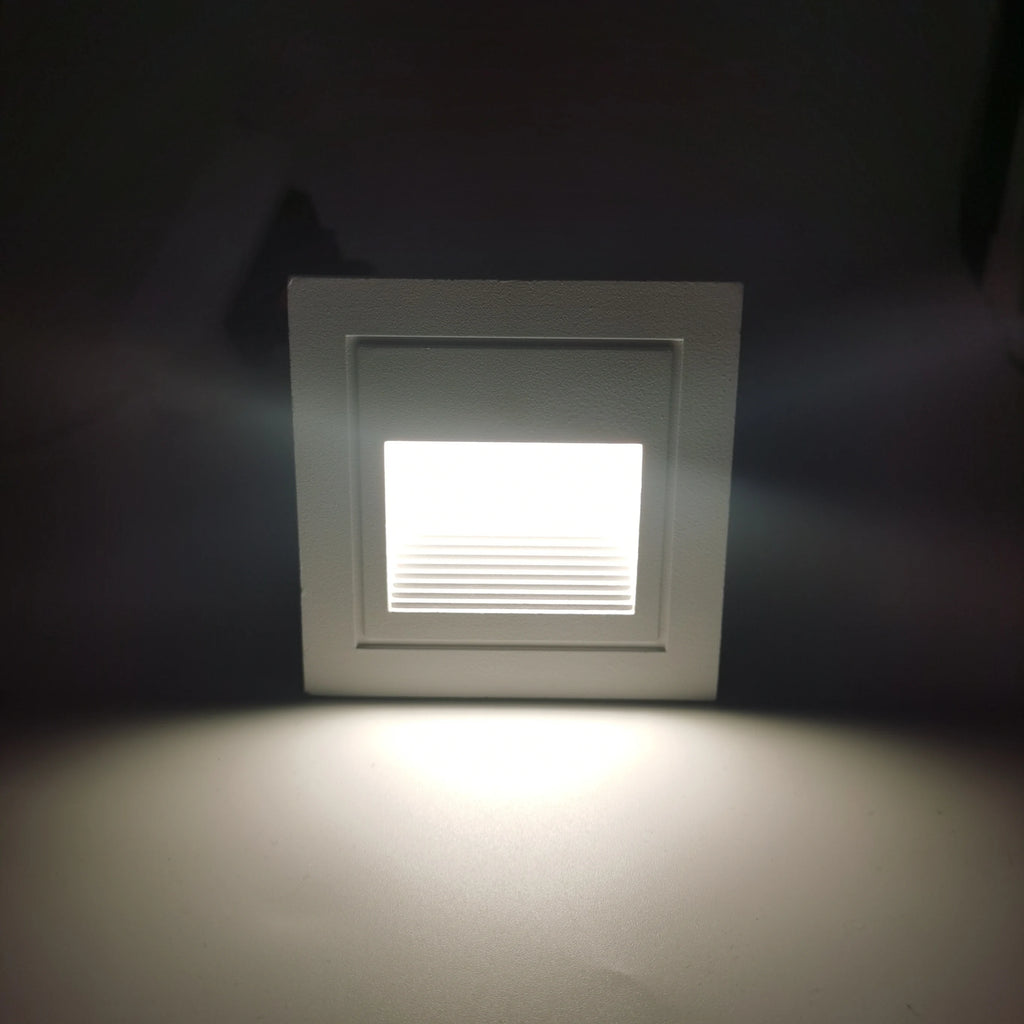 LED Deck Step Light 15Leds IP65 Waterproof Underground Lamp Recessed Stair Paitio Ground Floor Garden Landscape Wall Outdoor