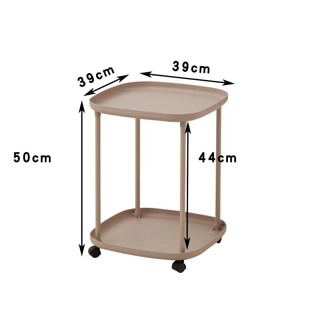 New Simple Bedside Table Minimalist Modern Coffee Table Nightstands Solid Color Bathroom Shelves Home