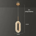 Nordic Ring LED Pendant Lights Indoor Hanging Lamp Room Decor For Bedside Bedroom Living Room Modern Pendant Lamp