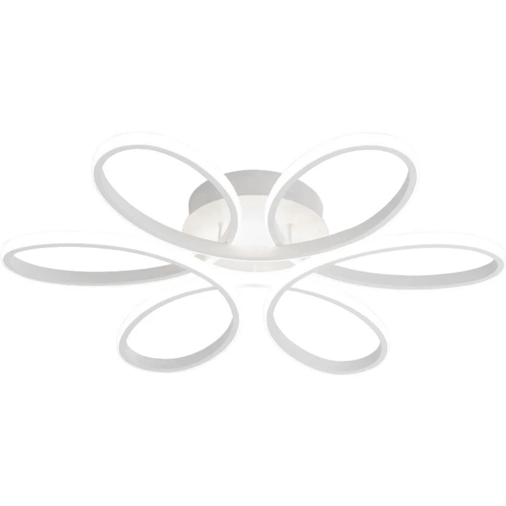 Flush Mount Lamp Three Colors LED Surface Mounted Ceiling Lamp Super Bright Household LED Chandelier Eye Care Home Decor Fixture