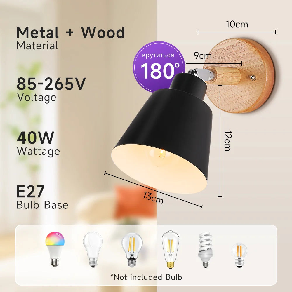 LED Desk Lamp E27 Base Table Lamps Replaceable Bulb Bedside Light Room Led Night light For Bedroom Office Study Reading Lighting