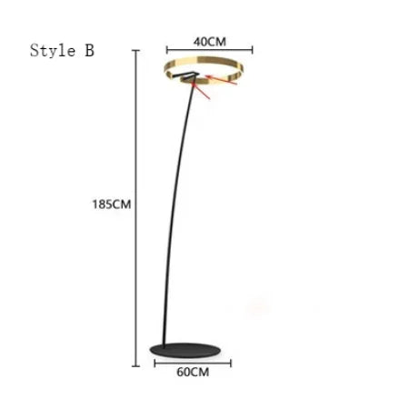 Modern Simple Lifting Floor Fishing Lamps Hotel Living Room Dining Room Floor Table Lamp Bedroom LED Floor Light Lustre Fixtures