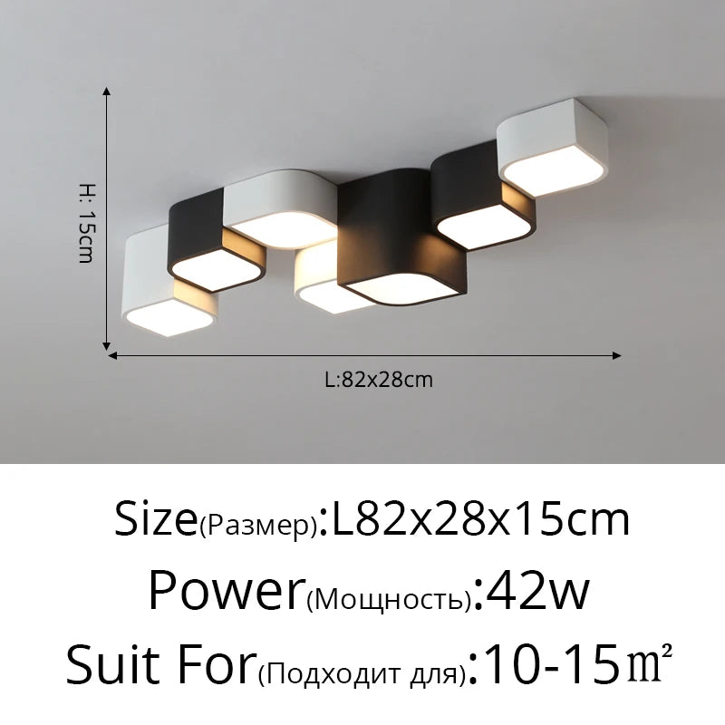 Nordic Surface Mounted LED Ceiling Lights Tube Lights Bedroom Lighting Fixtures Round Modern Hallway Lights Corridor Lamp Decor