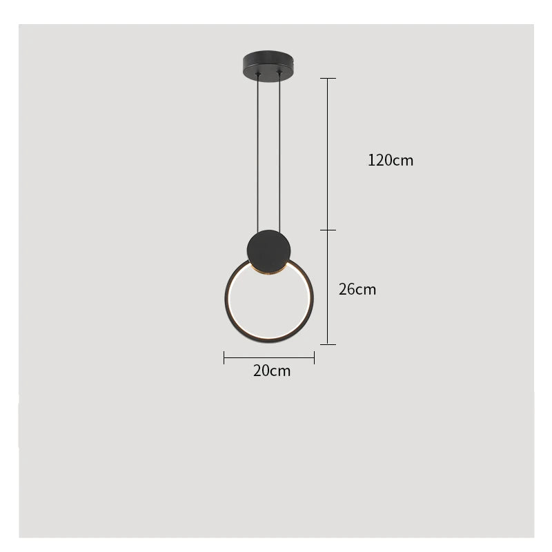 Modern LED Pendant Light Chandelier Living Dining Room Island Hanging Lights Restaurant Kitchen Bar Office Home Decoration Lamps
