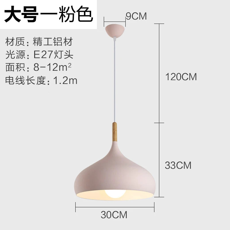 Pendant Lights Retro Industrial Colorful Restaurant Kitchen Home Ceiling Lamps Vintage Hanging Lights Lampshade Decorative Lamps