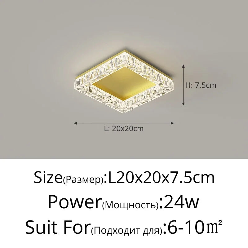 Modern Ceiling Chandelier Led Lights Ceiling Lamps for Living Dining Room  Kitchen Bedroom Dimmable Lustre Home Decor Lighting