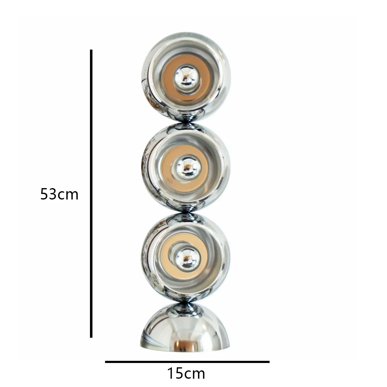 Artistical LED Floor Lamps New Trend Minimalist Chrome Floor Light Lighting Standing Lamps Metal Stylish Art Home Decoration