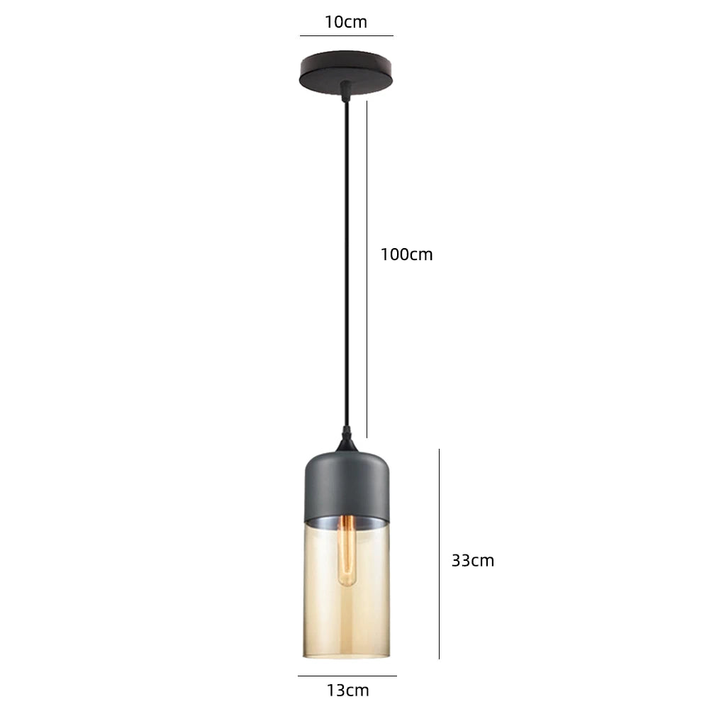 Modern Glass Pendant Lights Kitchen Dining Room Bedside Hanging Lamps For Ceiling Chandelier Restaurant Suspension Luminaire
