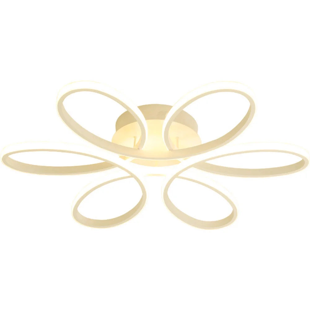 Flush Mount Lamp Three Colors LED Surface Mounted Ceiling Lamp Super Bright Household LED Chandelier Eye Care Home Decor Fixture