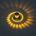 Nordic Modern Spiral Lighting LED Wall Lamp Living Room Bedroom Bedside Lamp KTV Bar Hotel Marvellous Room Decorative Wall Light