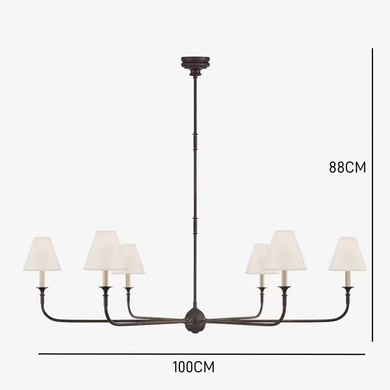 Retro Simple Led Pendant Lights for Living Dining Room Food Tables Kitchen Designer Chandelier Home Decor Lusters Luminaires