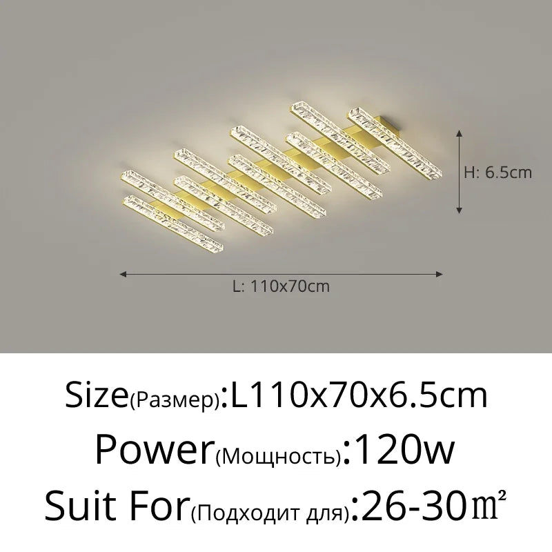 Modern Ceiling Chandelier Led Lights Ceiling Lamps for Living Dining Room  Kitchen Bedroom Dimmable Lustre Home Decor Lighting