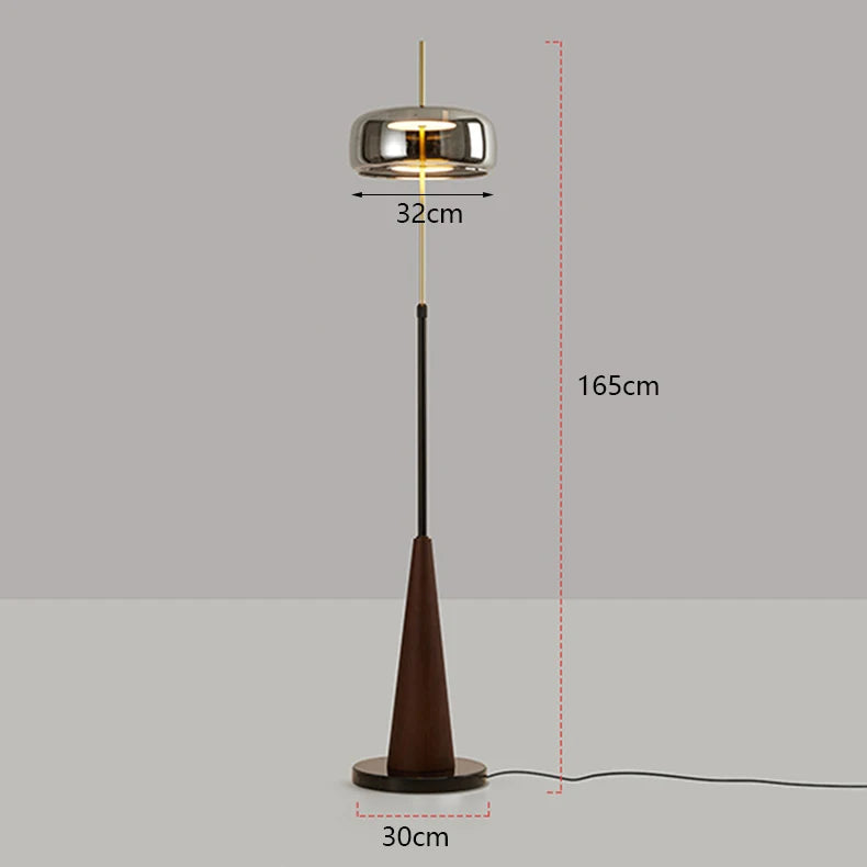 Luxury-simplified floor lamp, living room lamp, bedroom lamp, villa study floor lamp