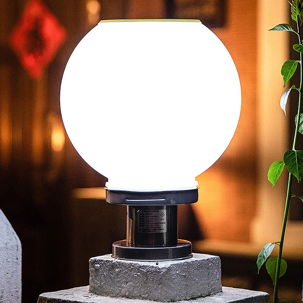 Solar Landscape Lighting Outdoor Fixtures Courtyard Garden Lawn Street Lights Round Ball Lamp Wedding Festive Party Supplies