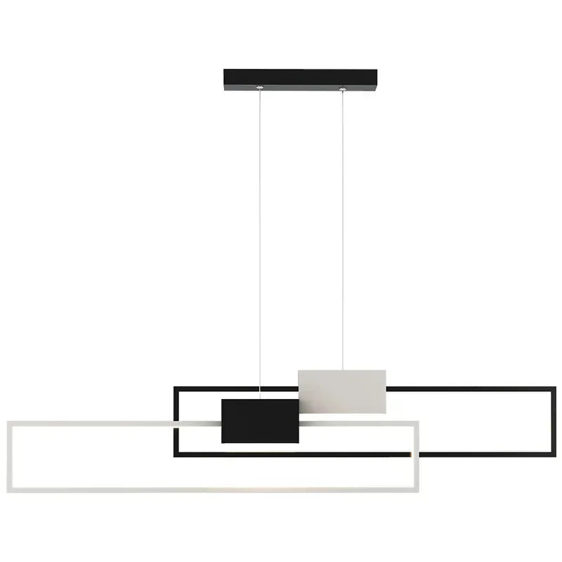 Nordic Simple Geometry Led Chandeliers Lighting Dimmable Living Dining Room Pendant Lights Home Decor Kitchen Bar Hanging Lamps