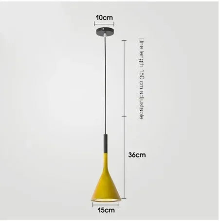 Modern Led Pendant Lights Multicolor E27 for Kitchen Fixtures Indoor Bedroom Dining Room Hanging Lamp Lampshade Home Chandeliers