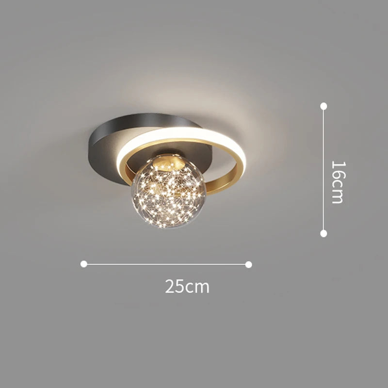 LED Nordic Ceiling Lamps Indoor Lighting Home Lamp For Living Room Dining Table Bedroom Decoration Corridor Ceiling Light