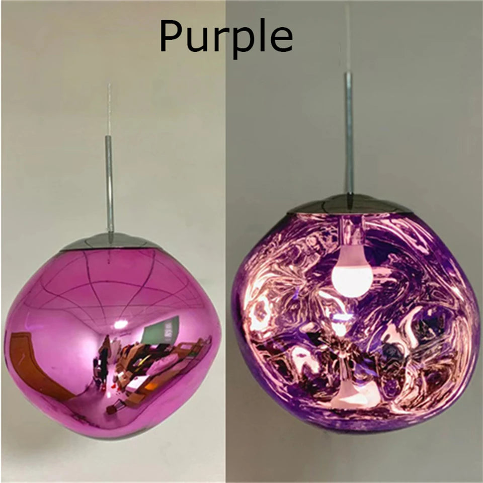 LED Pendant Lights Lava Lamp PVC Lighting for Living Room Indoor Decor Home Fixtures Loft Kitchen Hanging Lamp